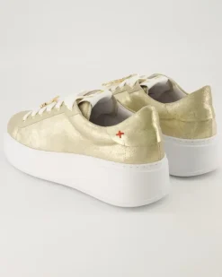 PIA Schnürschuhe in Gold