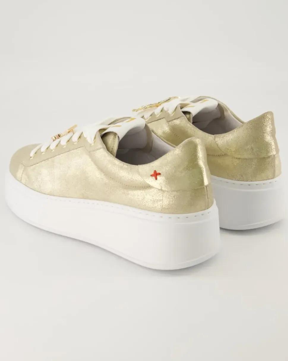PIA Schnürschuhe in Gold