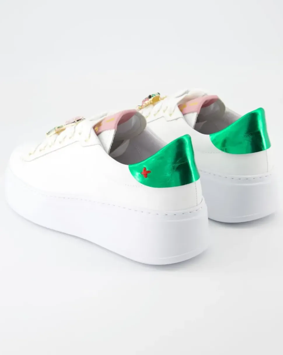 PIA Schnürschuhe in Weiß