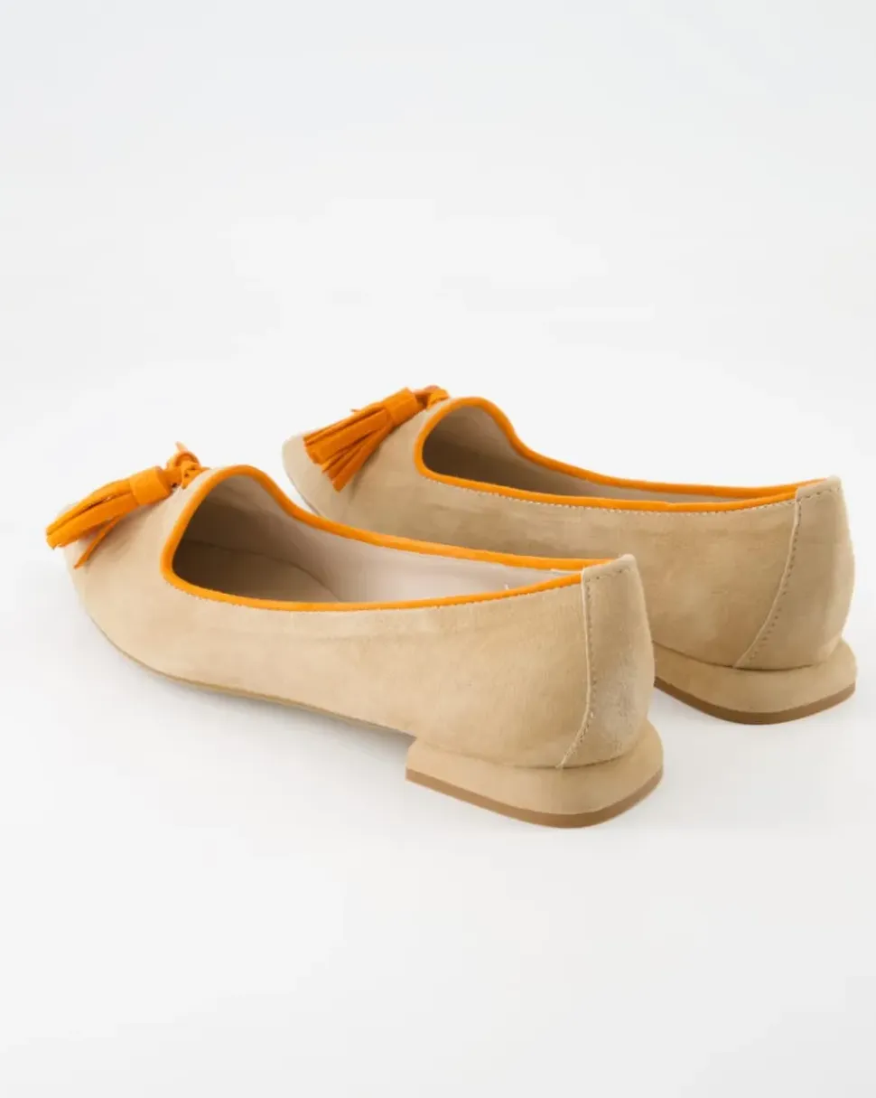 Pisa Ballerinas in Beige
