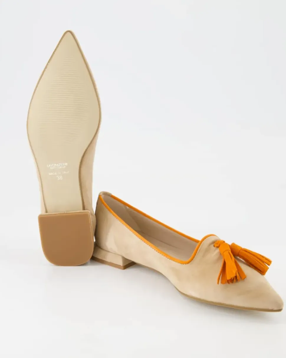 Pisa Ballerinas in Beige