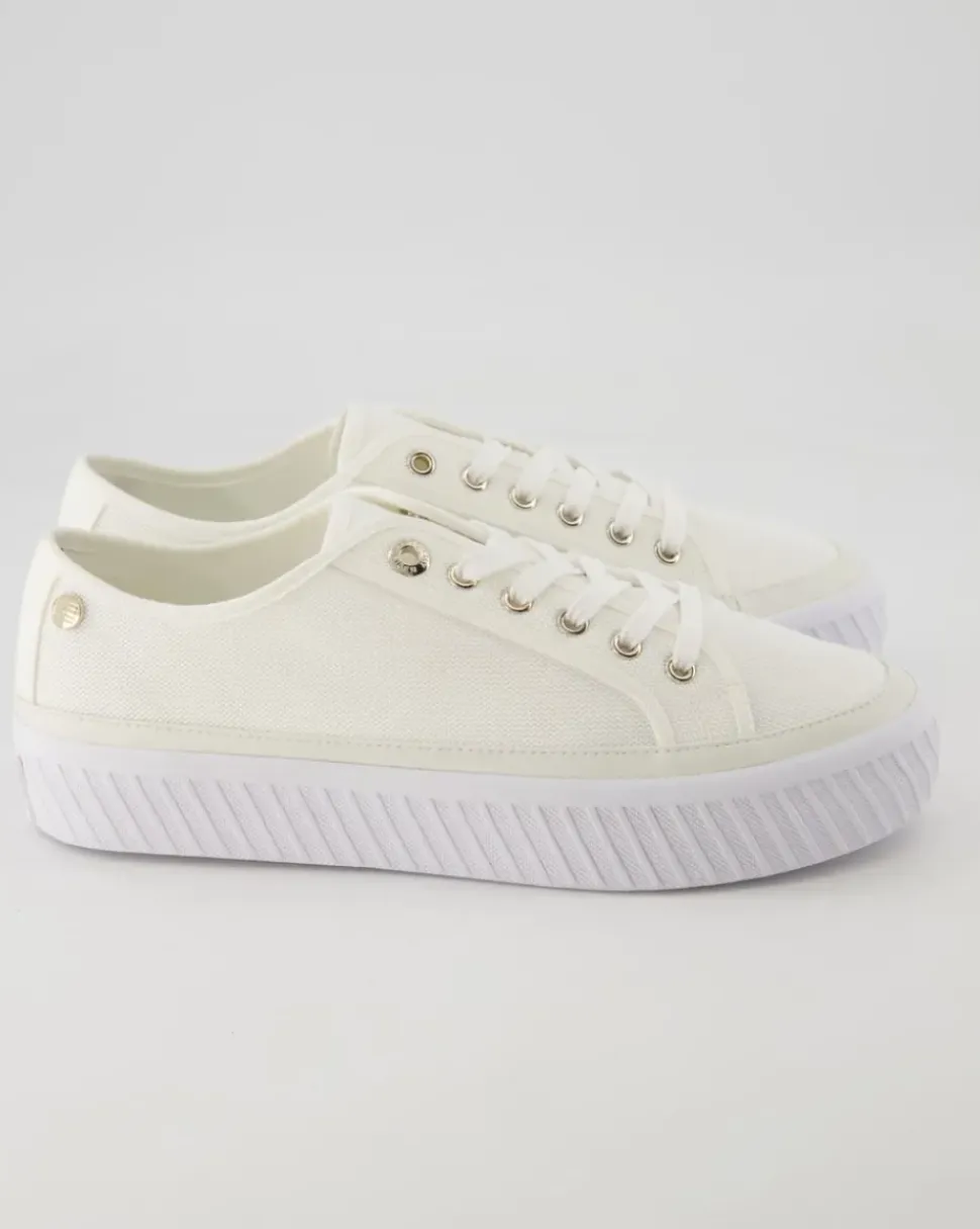 Platform Sneaker in Weiß