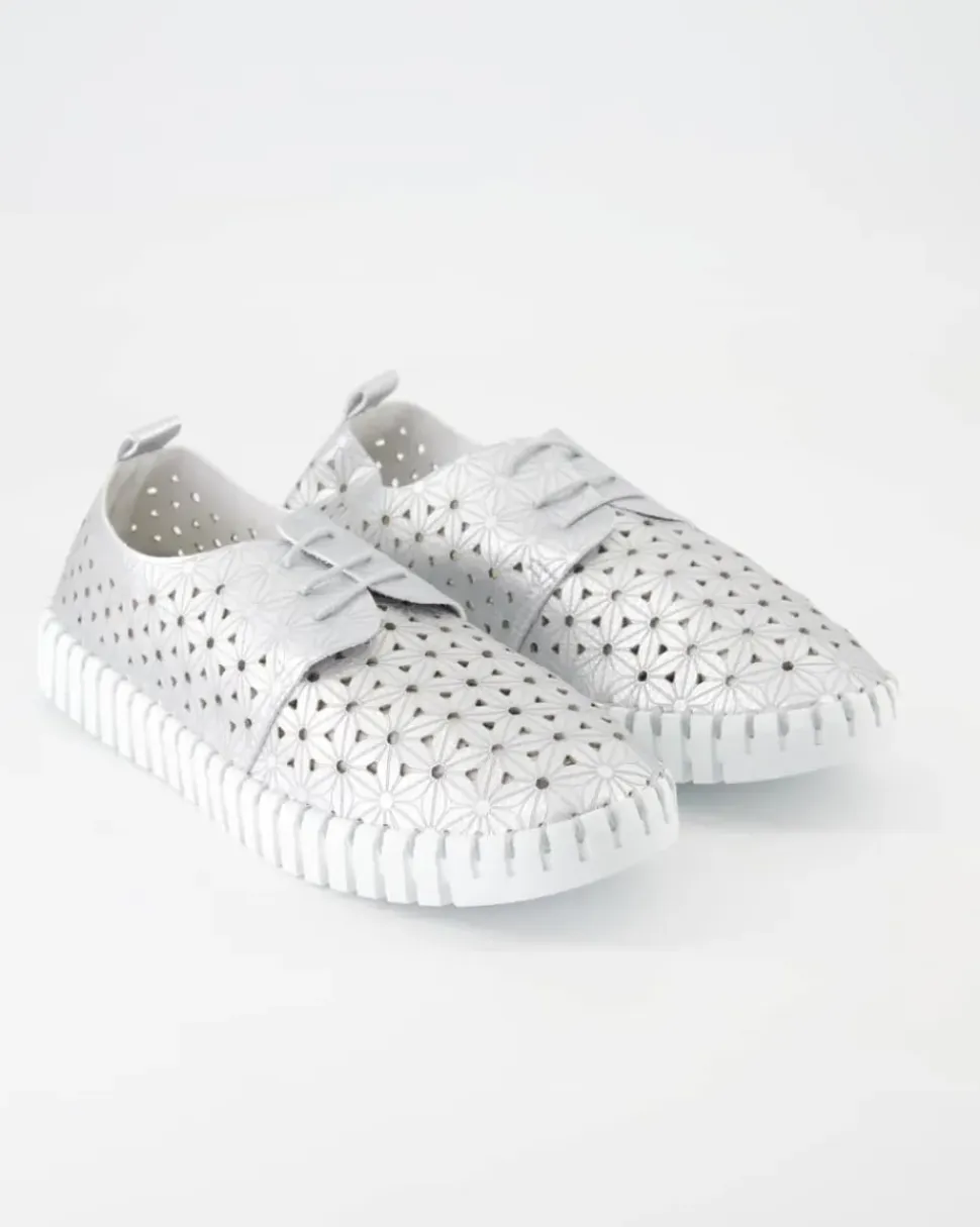 Poppy Sneaker in Silber