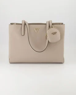 Power Play Tech Tote Handtasche in Beige