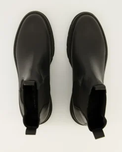 Print Chelsea Boots in Schwarz