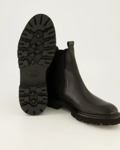 Print Chelsea Boots in Schwarz