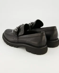 Print Slipper in Schwarz