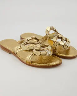 PS361 Pantoletten in Gold