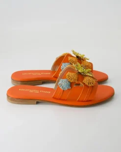 PS656 Pantoletten in Orange