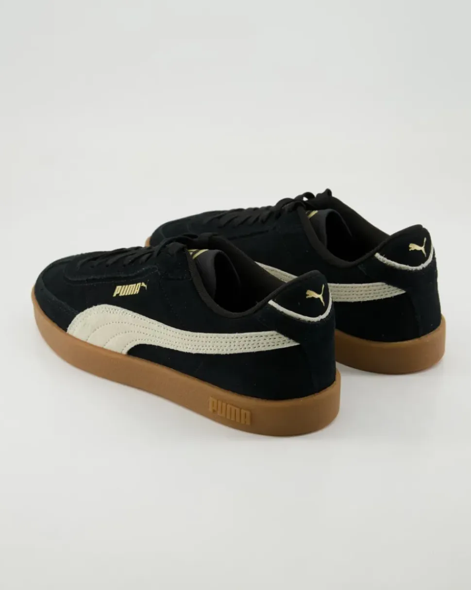 Puma Club II Era Suede Sneaker in Schwarz