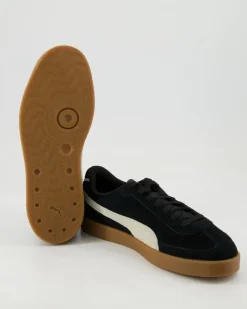 Puma Club II Era Suede Sneaker in Schwarz