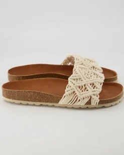 Raga Knots Pantoletten in Beige