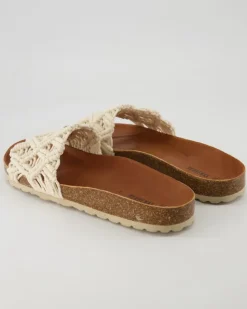 Raga Knots Pantoletten in Beige