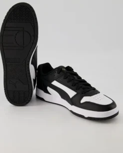 RBD Game Low Sneaker in Schwarz