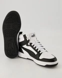 Rebound V6 Mid Jr. Schnürschuhe in Weiß