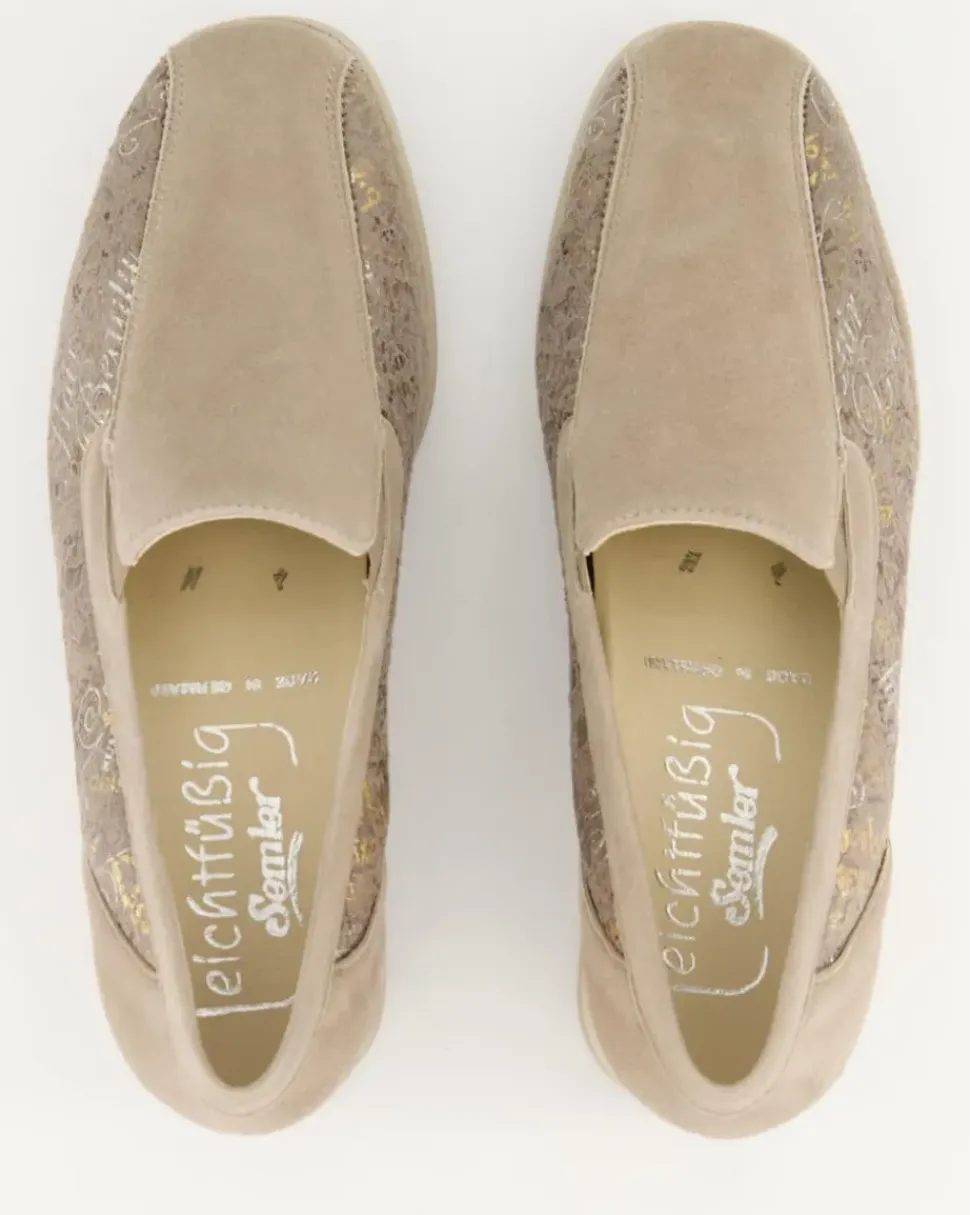 Ria Slipper in Beige
