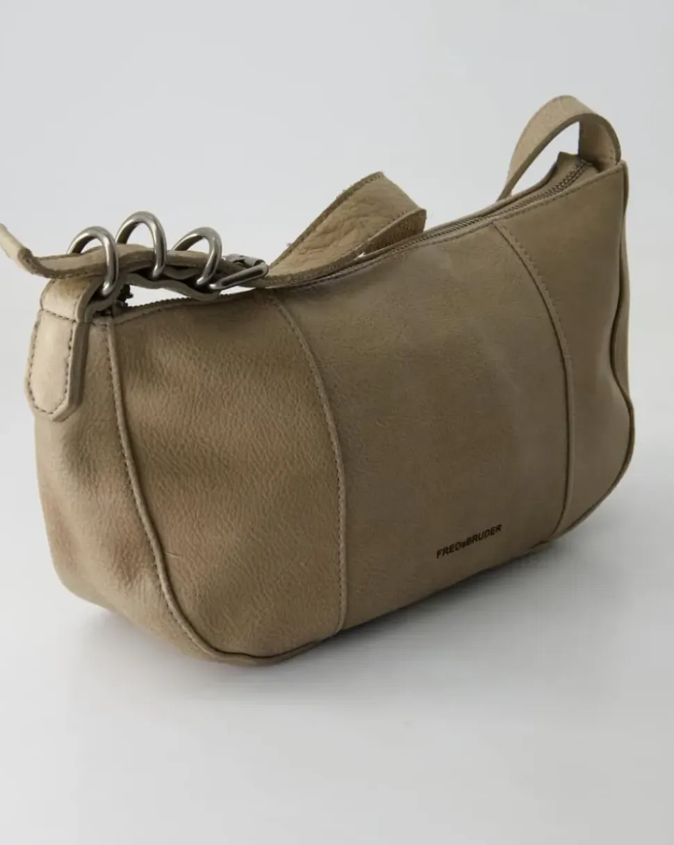 Ride Easy Round Shoulderbag Umhängetasche in Beige