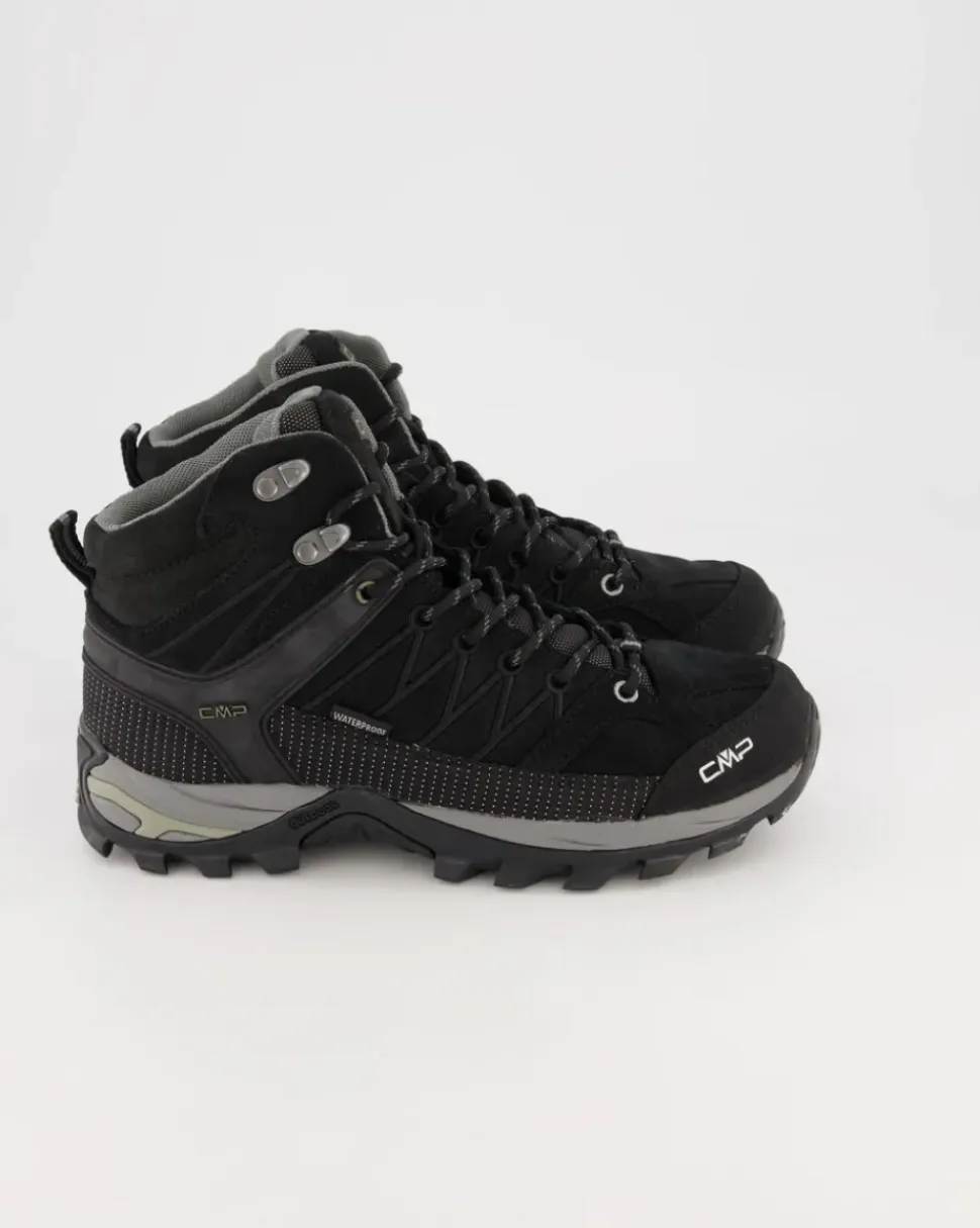 Rigel Mid Trekking Wanderschuhe in Schwarz