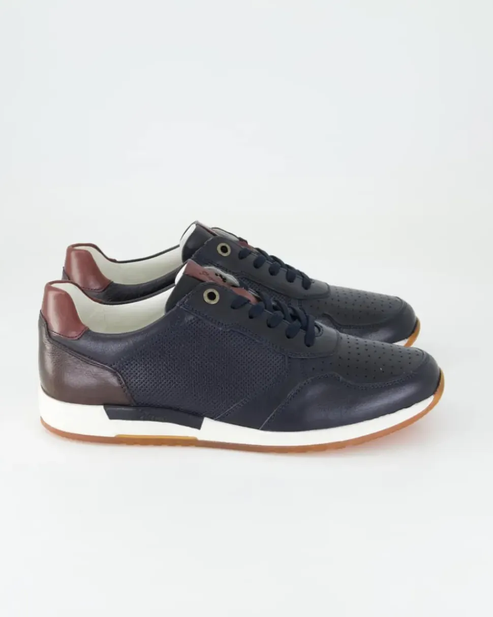 Rojaro-718 Schnürschuhe in Blau