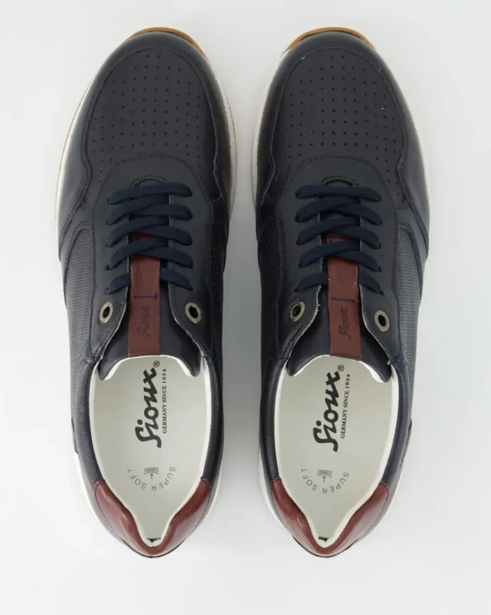 Rojaro-718 Schnürschuhe in Blau
