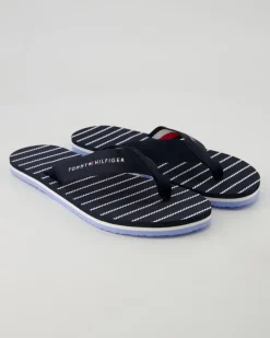 Rope Sandal Zehentrenner in Blau
