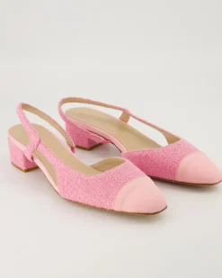 Rosette Slingpumps in Rosa