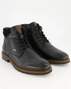Rostolo-701-Tex Stiefeletten in Schwarz