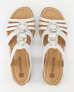 R3605-80 Sandalen in Silber