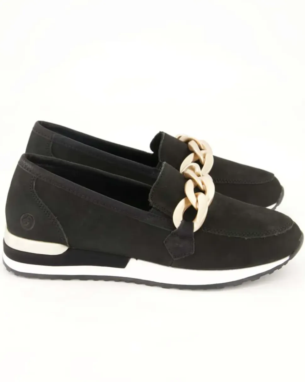 R2544-02 Slipper in Schwarz