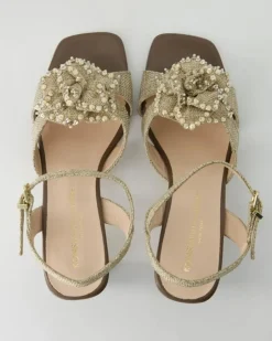 5447 Sandalen in Beige