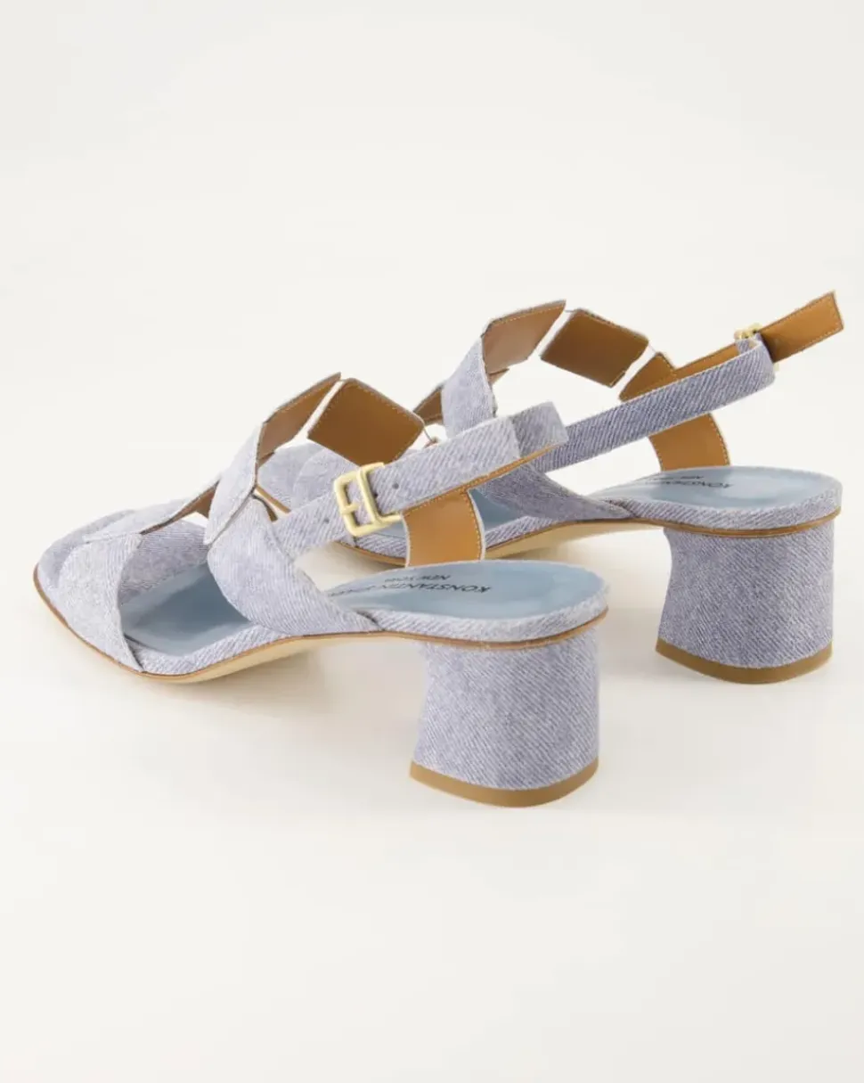 604 Sandalen in Blau