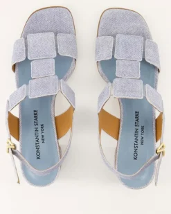 604 Sandalen in Blau
