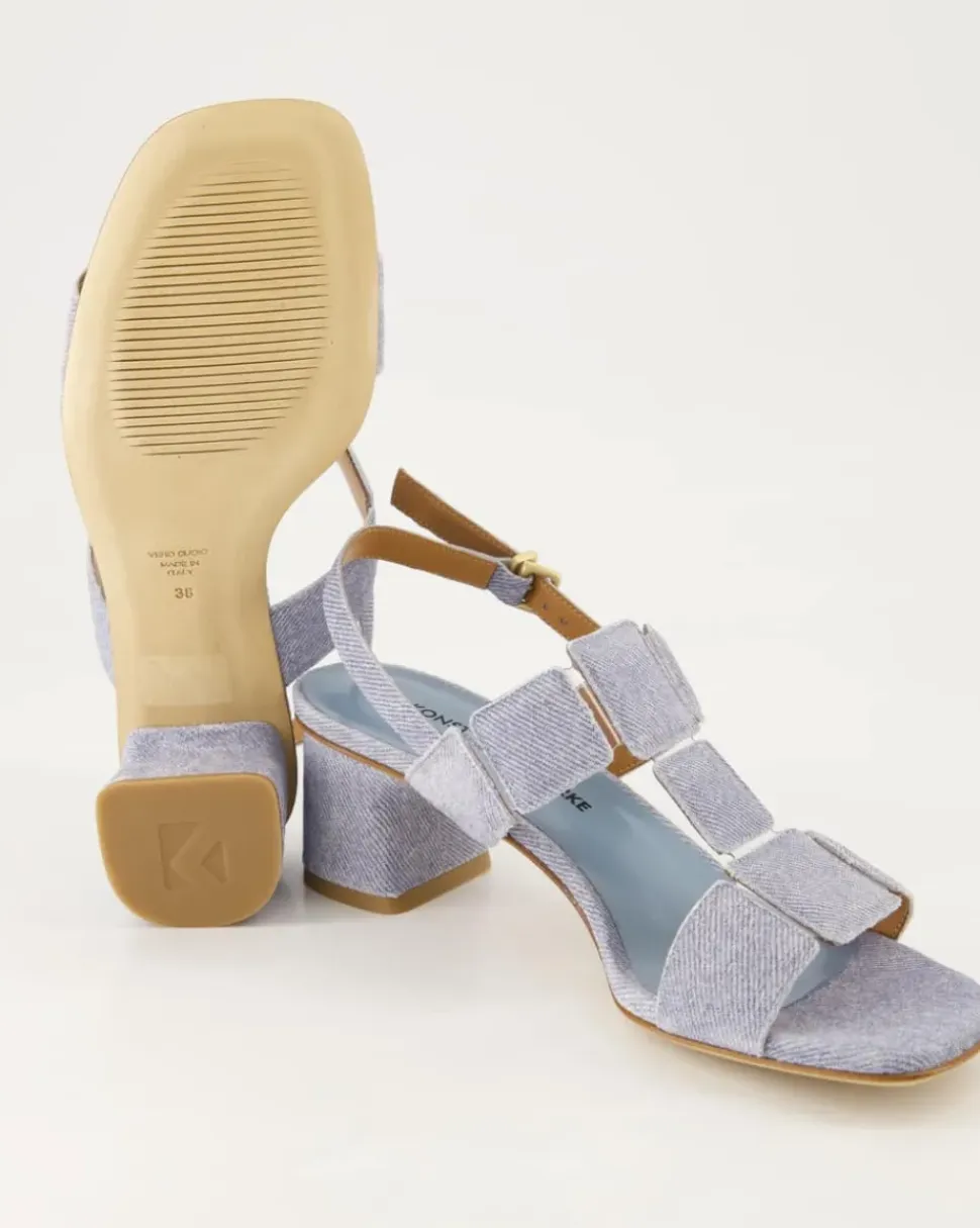 604 Sandalen in Blau