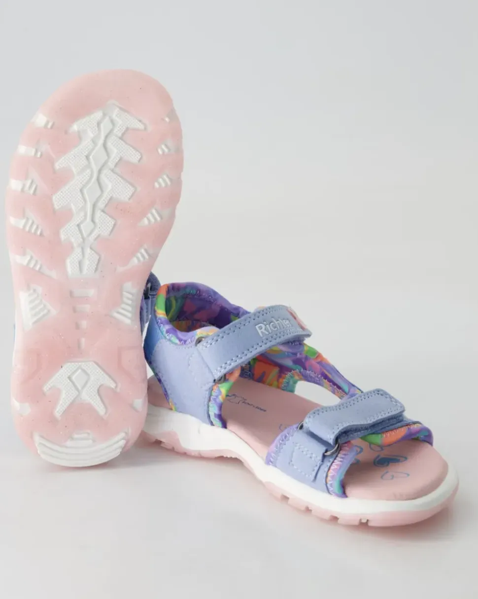 7351-1273-1701 Sandalen in Blau