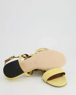 3184 Sandalen in Gelb