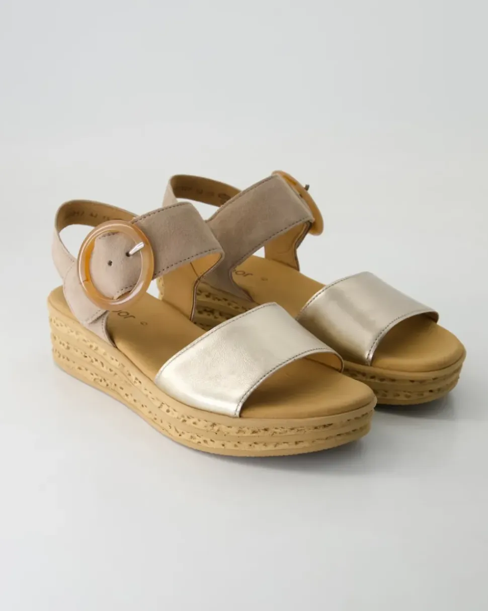 64.550.62 Sandalen in Gold