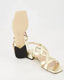 6154 Sandalen in Gold