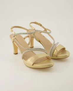 24368 Sandalen in Gold