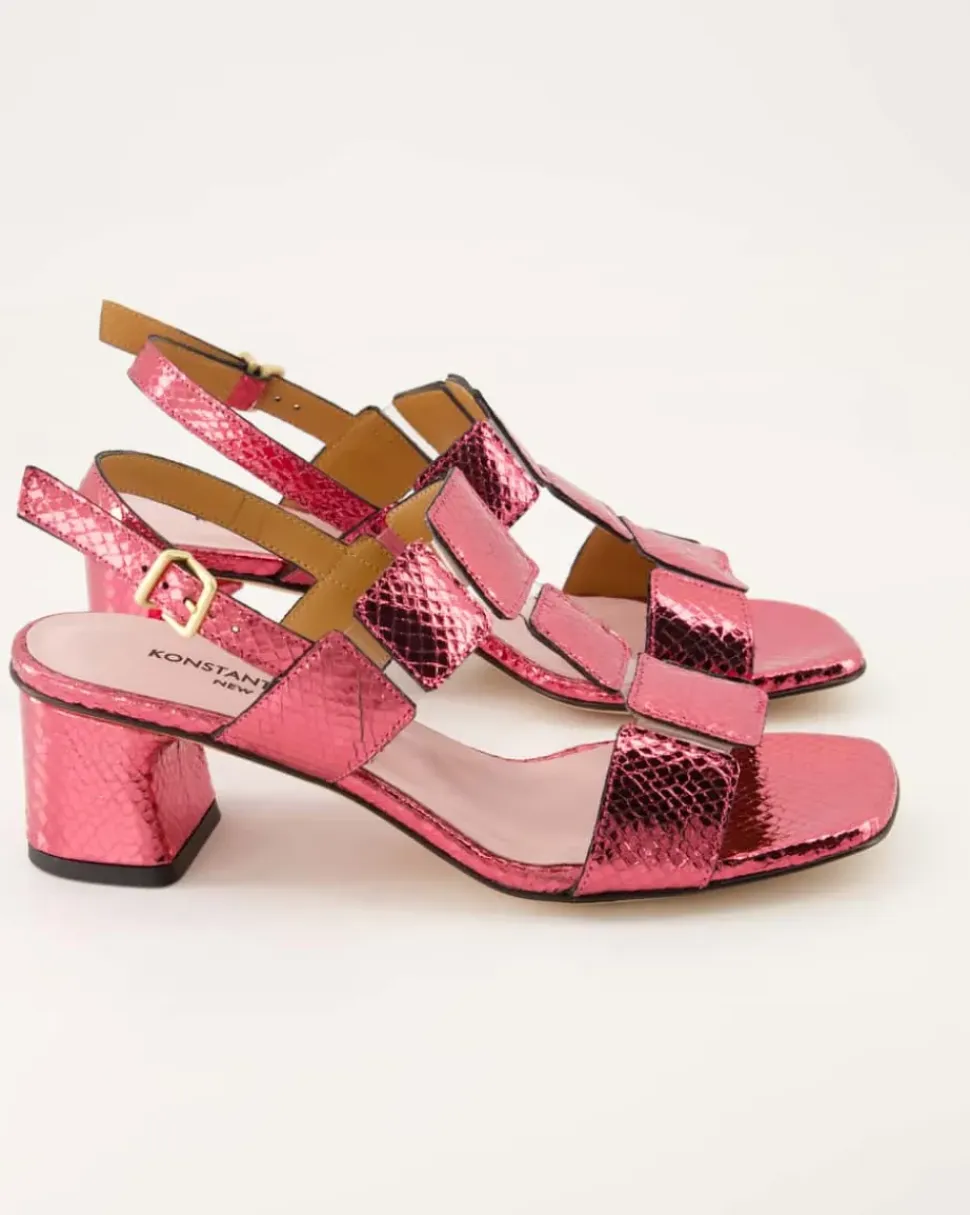 604 Sandalen in Pink