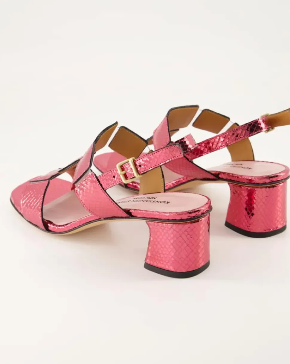 604 Sandalen in Pink