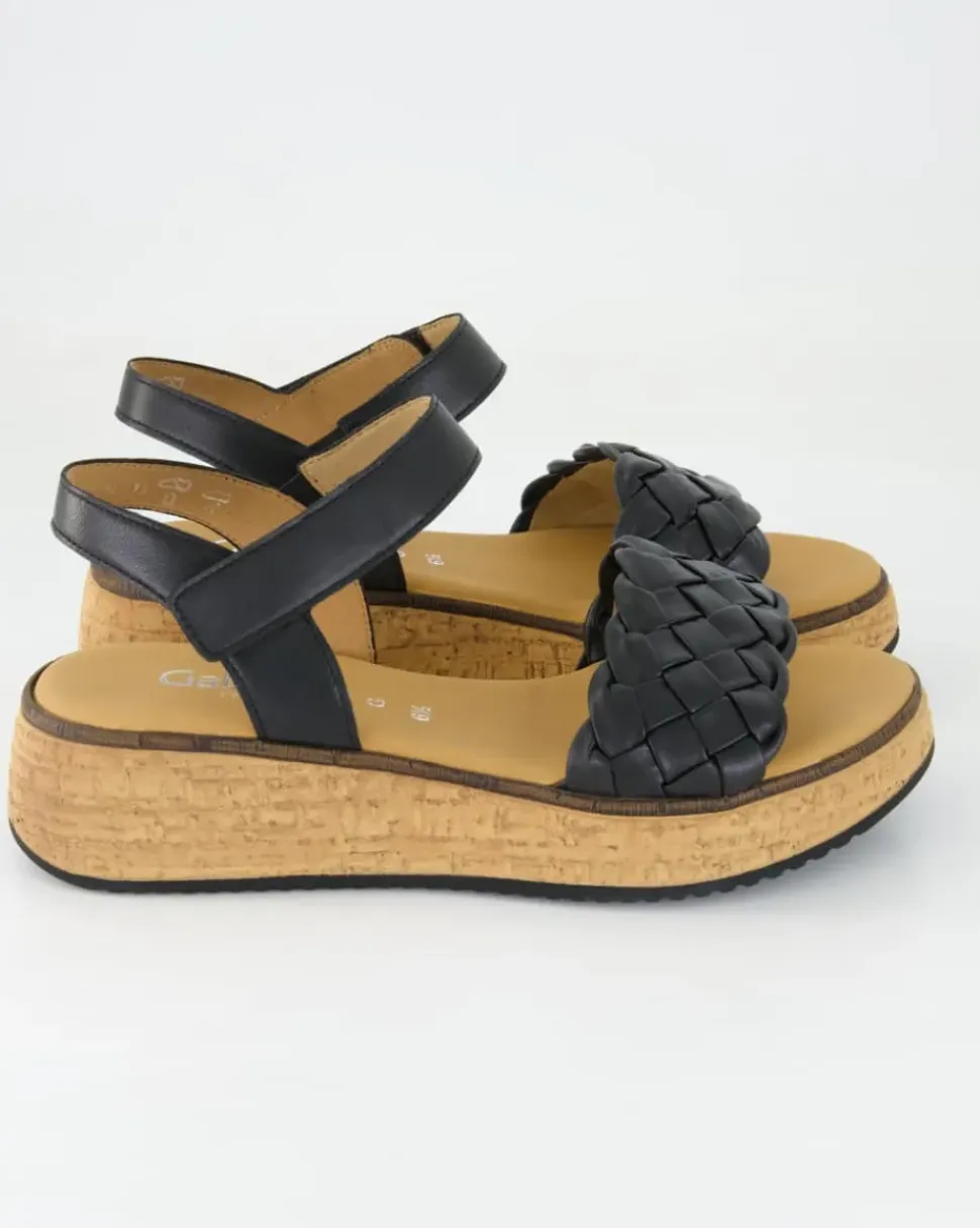 62.829.57 Sandalen in Schwarz