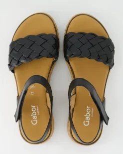 62.829.57 Sandalen in Schwarz