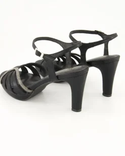 24776 Sandalen in Schwarz