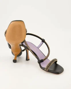 5196 Sandalen in Schwarz