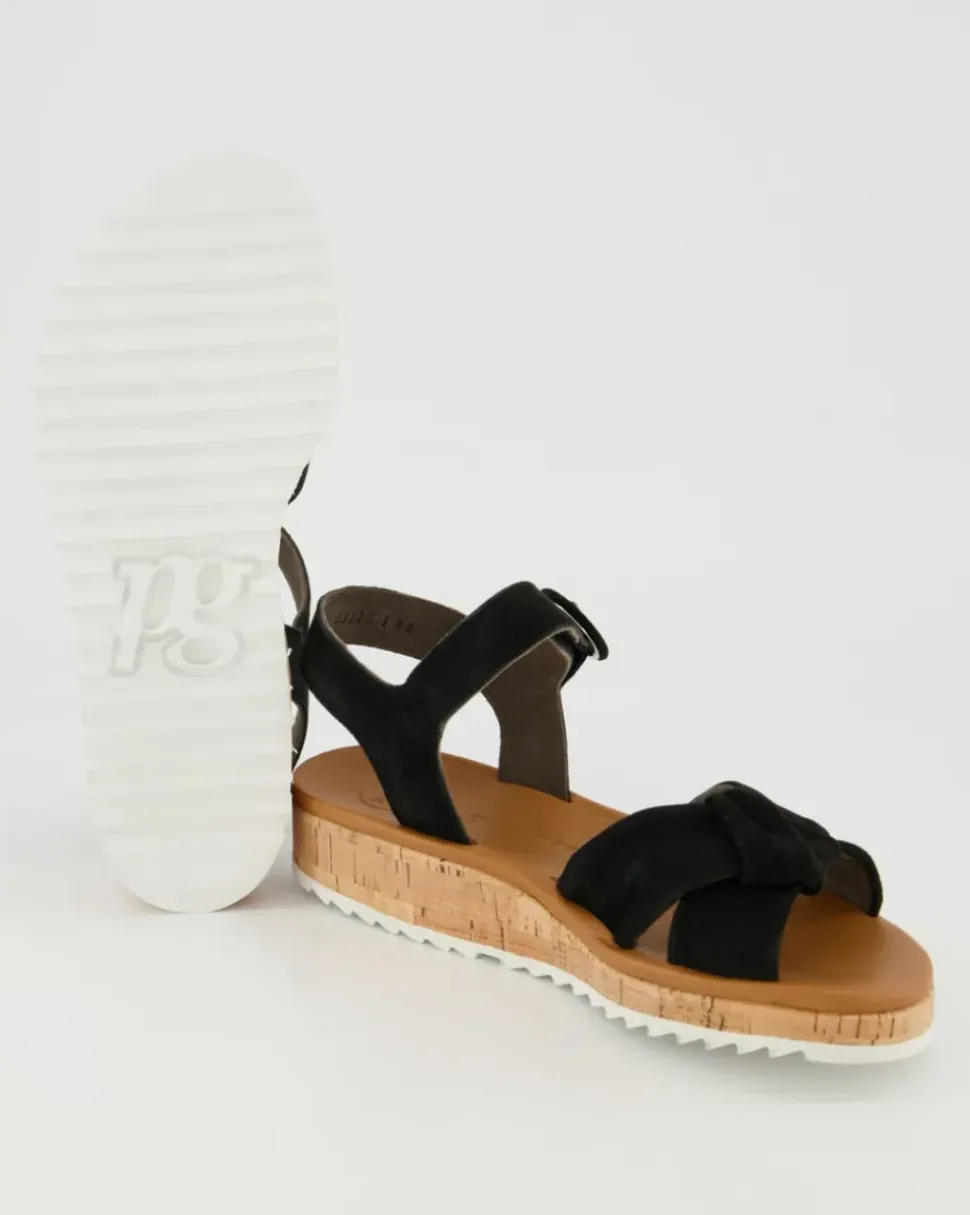 6059-013 Sandalen in Schwarz