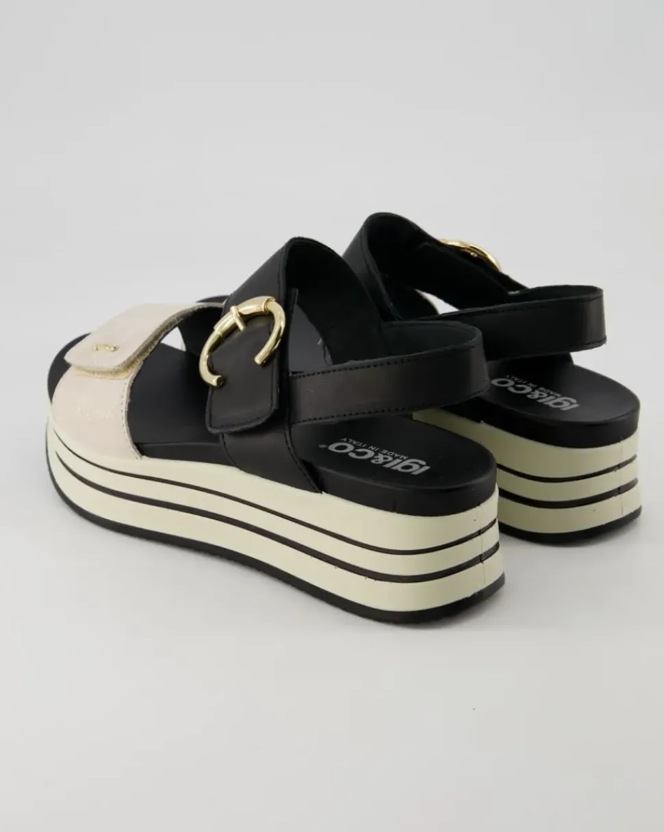 3678144/5679155 Sandalen in Schwarz