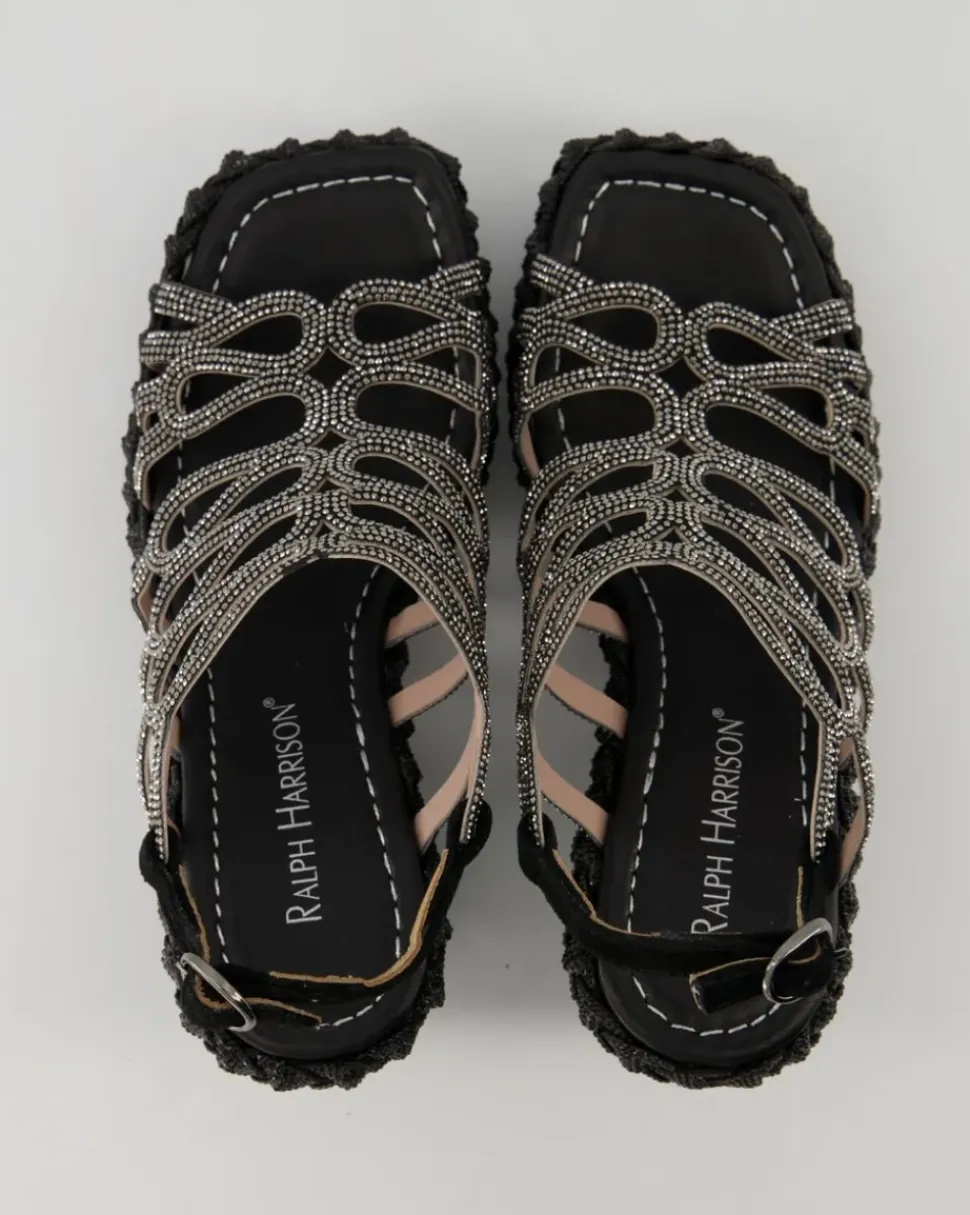 545 Sandalen in Schwarz