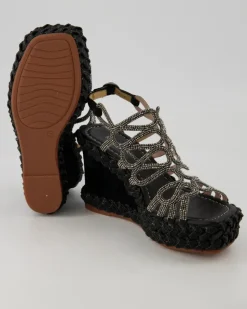 545 Sandalen in Schwarz