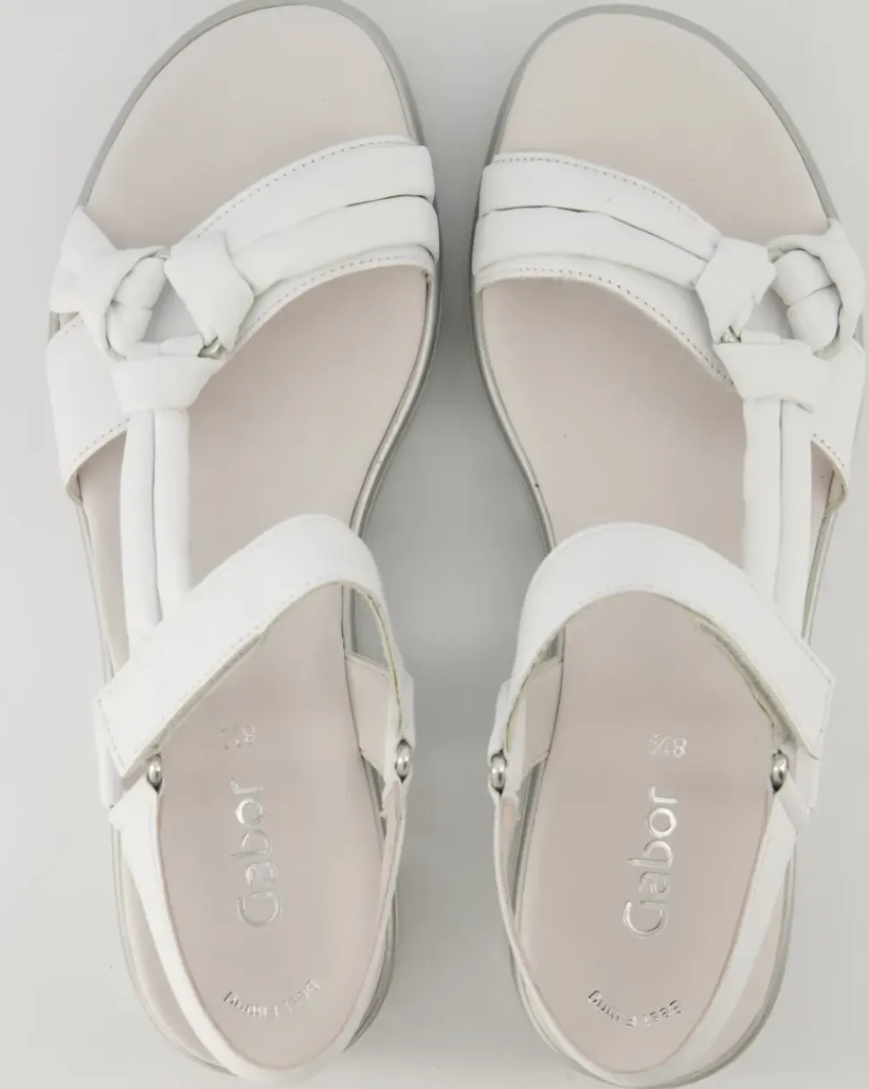 24.626.21 Sandalen in Weiß