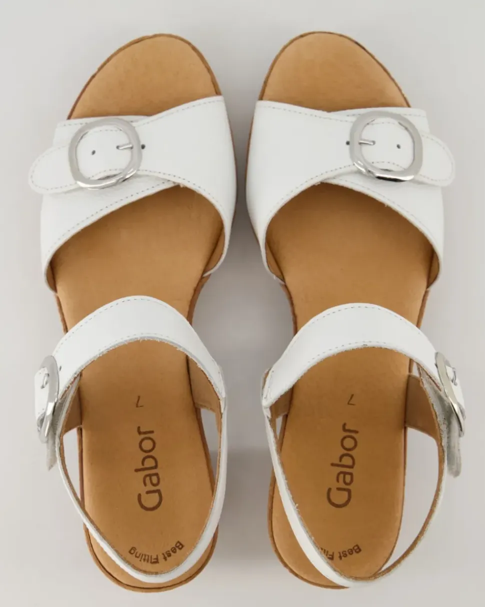 24.764.21 Sandalen in Weiß
